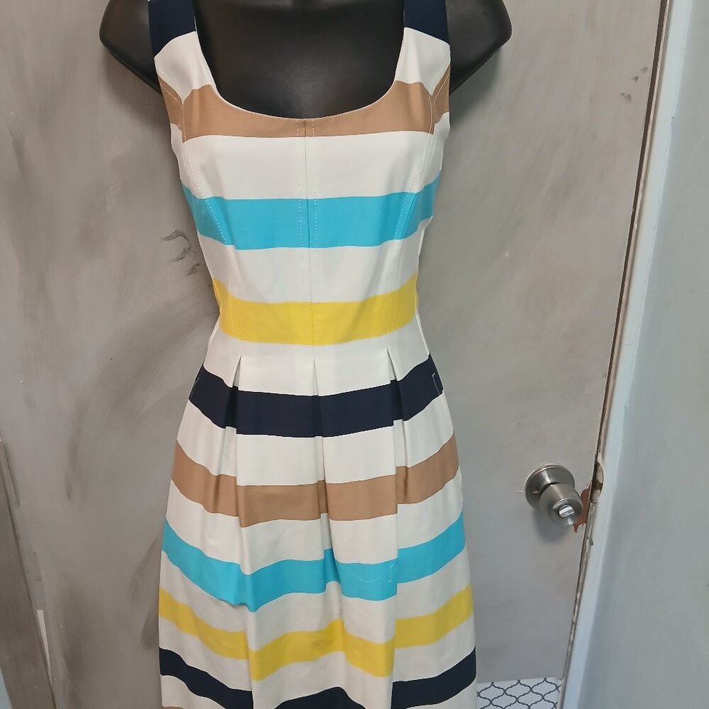 Nine West Nautical Stripe Dress